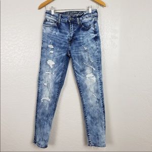 American Eagle Distressed Skinny Jeans 28x28